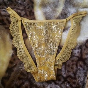 Beautiful gold foil panties